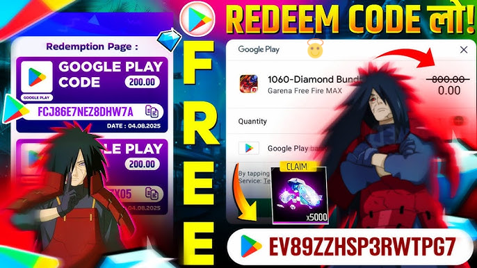 free fire redeem code